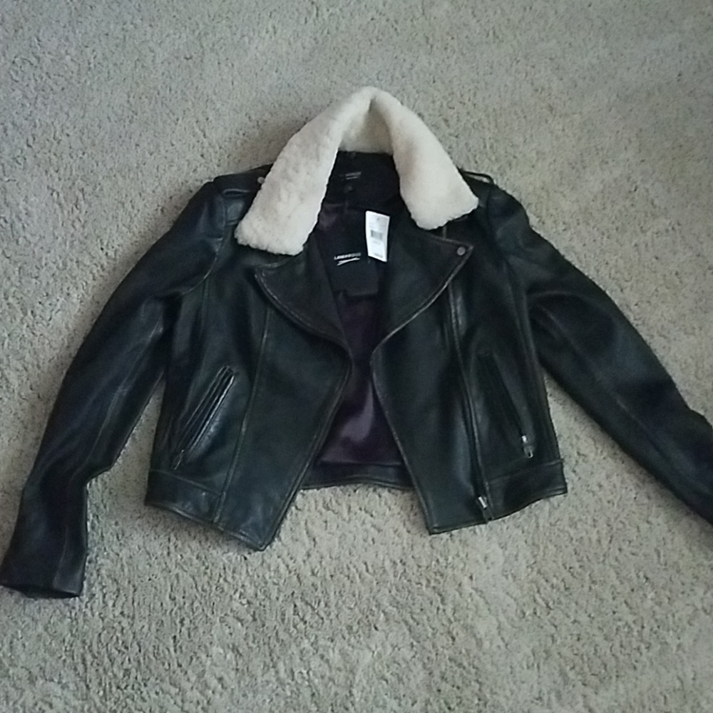 LAMARQUE 100% leather biker jacket